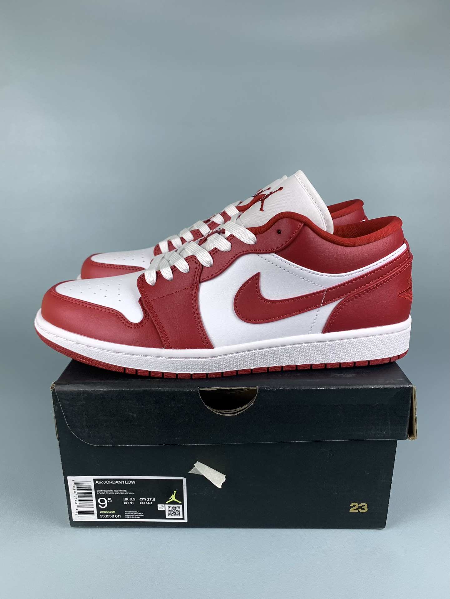Air Jordan 1 Low 'Gym Red' Shoes