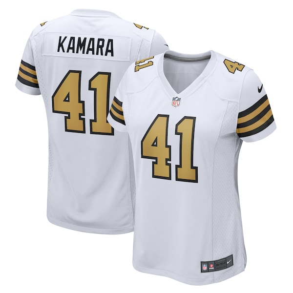 Alvin Kamara New Orleans Saints Nike Women's Alternate Game Jersey -  White
