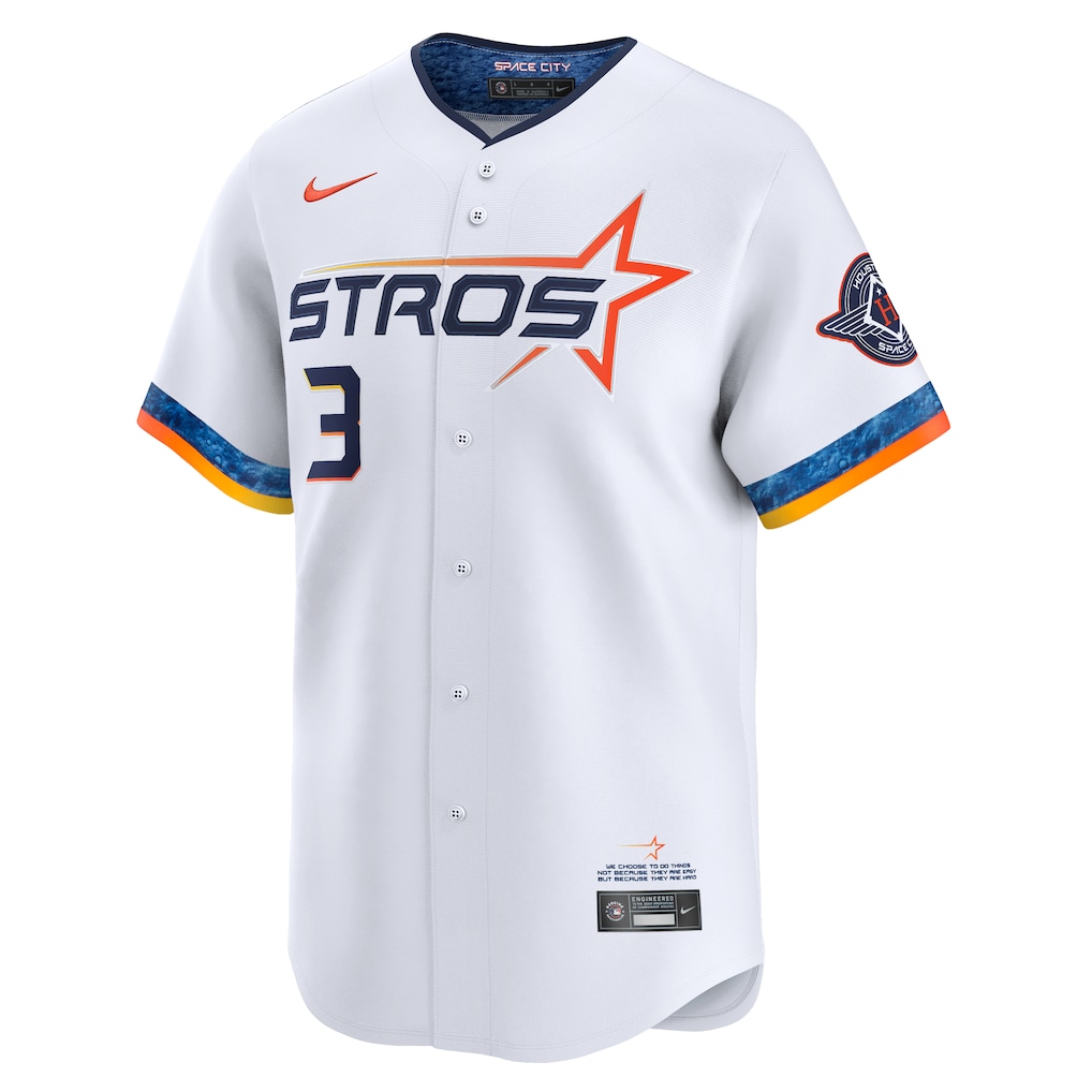 Jeremy Peña Houston Astros Nike 2025 City Connect Limited Player Jersey - White