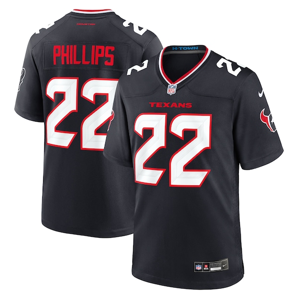 Jacob Phillips Houston Texans Nike Game Jersey -  Navy