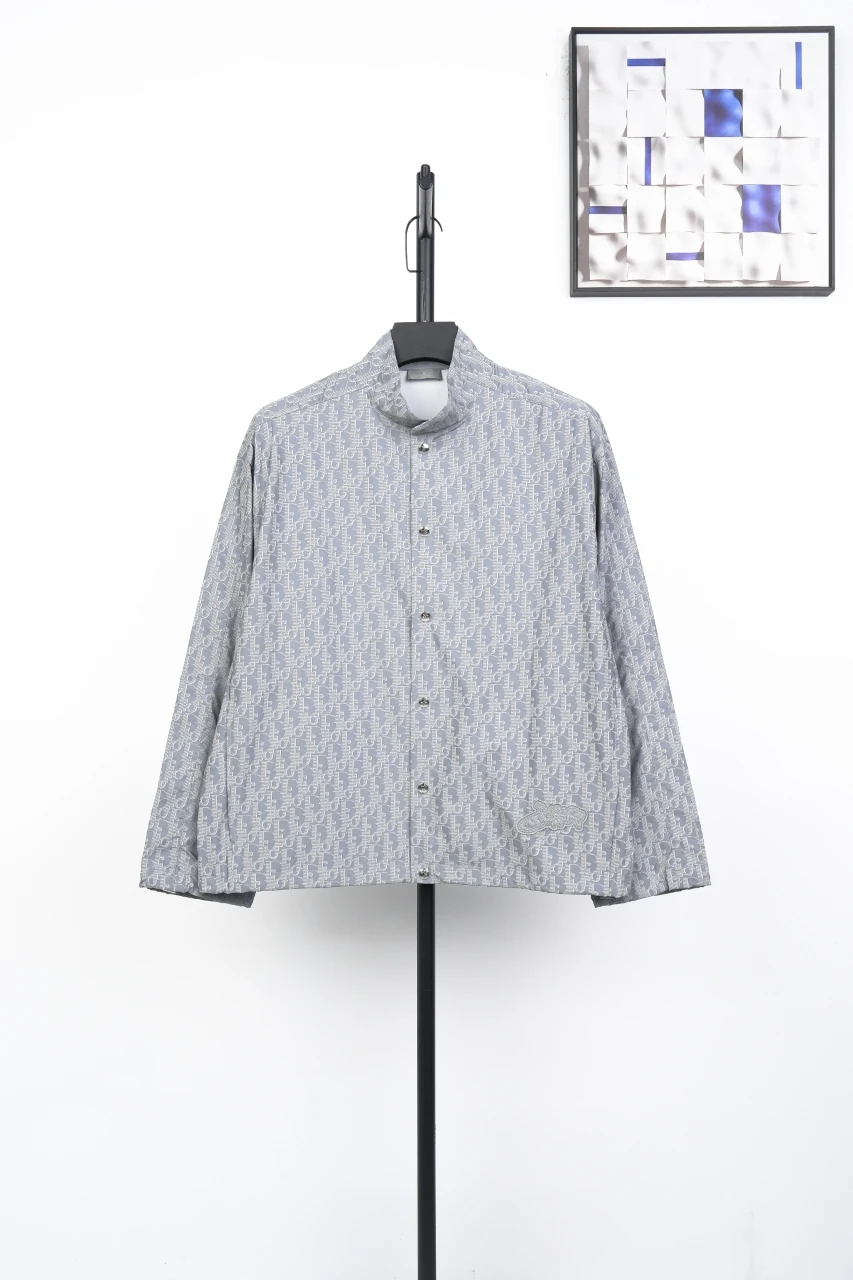 Dior Silver Grey Oblique Reflective Allover Jacket product photo from LabelPicks