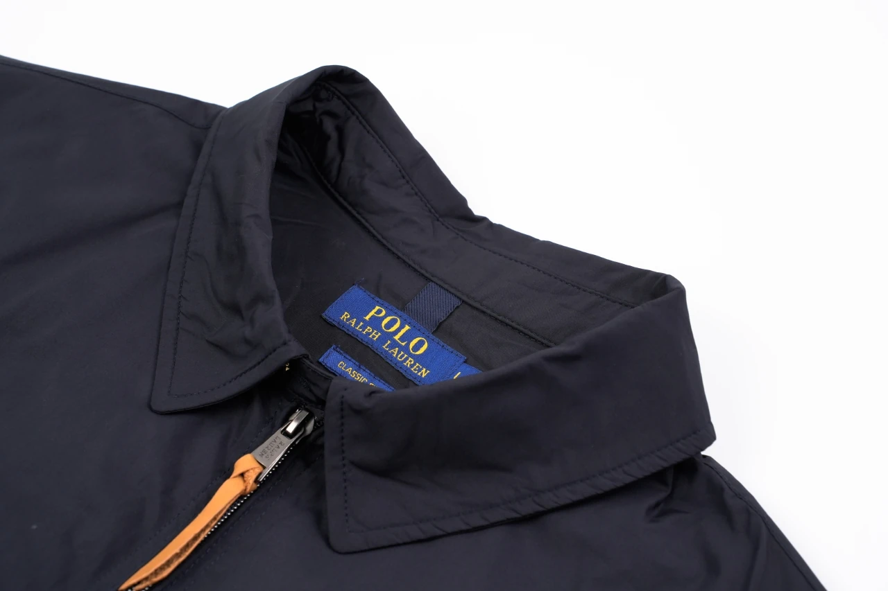 Ralph Lauren Navy Pony Embroidered Two Pocket Button Jacket product photo from LabelPicks