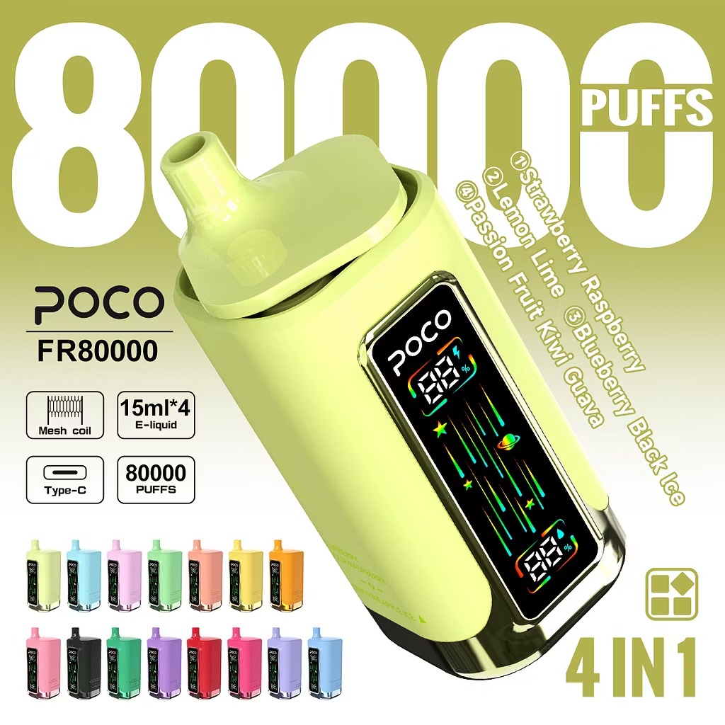POCO FR 80000 Puffs 4in1 Disposable Vape