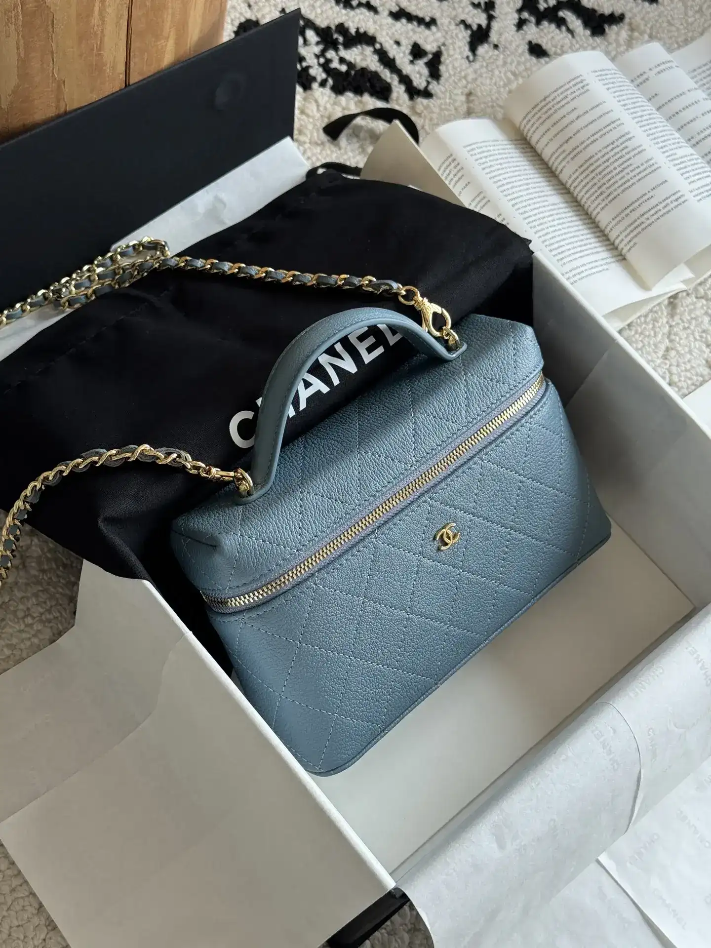 Chanel Lambskin Top Handle Bag product photo from LabelPicks