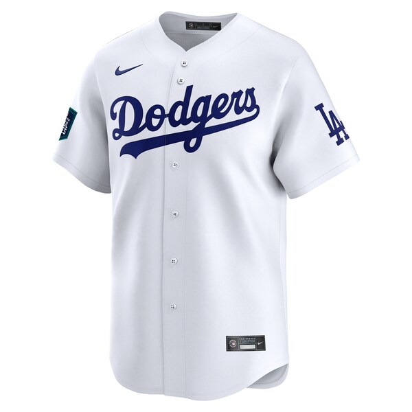 Los Angeles Dodgers Nike 2024 MLB World Tour Seoul Series Home Limited Jersey – White