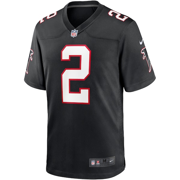 Men's Nike Matt Ryan Black Atlanta Falcons Throwback Game Jersey