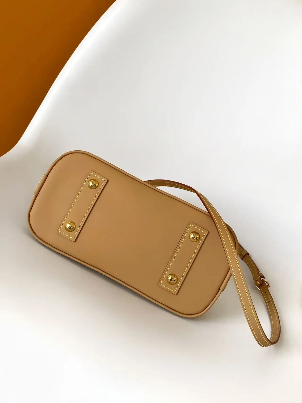 Louis Vuitton Alma Beige Monogram Canvas Top Handle Bag product photo from LabelPicks