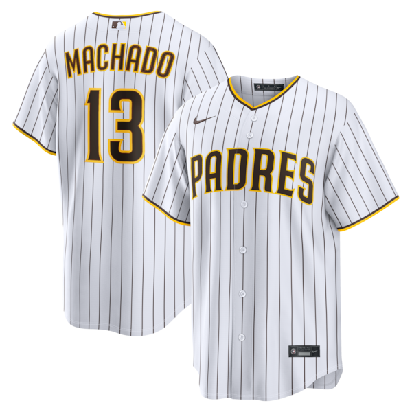 Manny Machado San Diego Padres Nike Home Replica Player Jersey - White