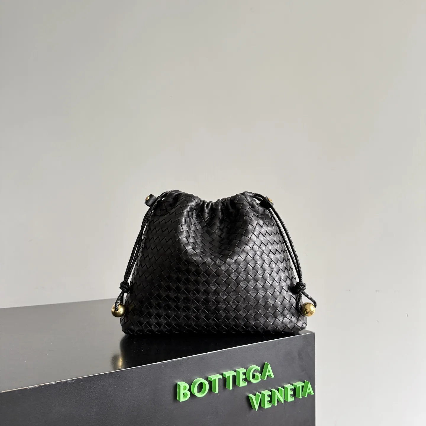 Bottega Veneta Dustbag Intrecciato Woven Leather Bucket Bag product photo from LabelPicks