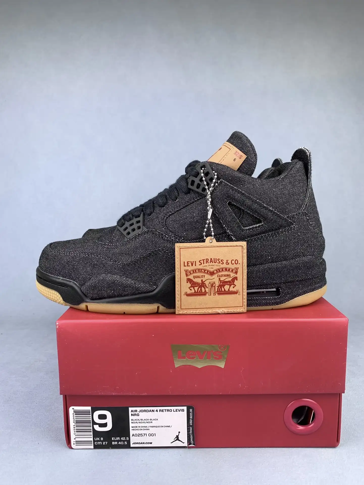 Levi’s x Air Jordan 4 Retro Shoes product photo from LabelPicks