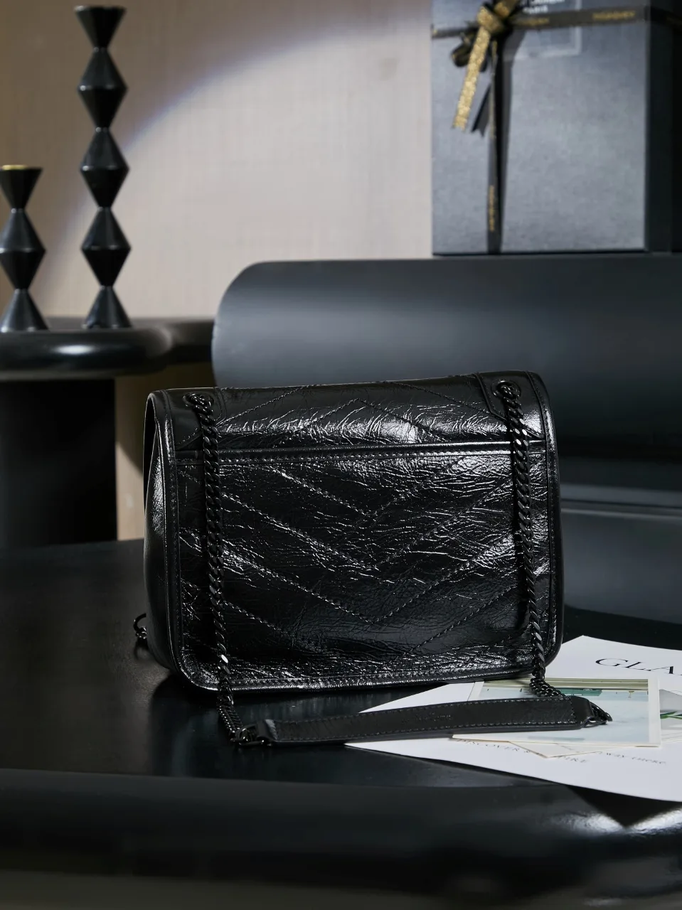 Saint Laurent Calfskin Niki Shoulder Bag product photo from LabelPicks