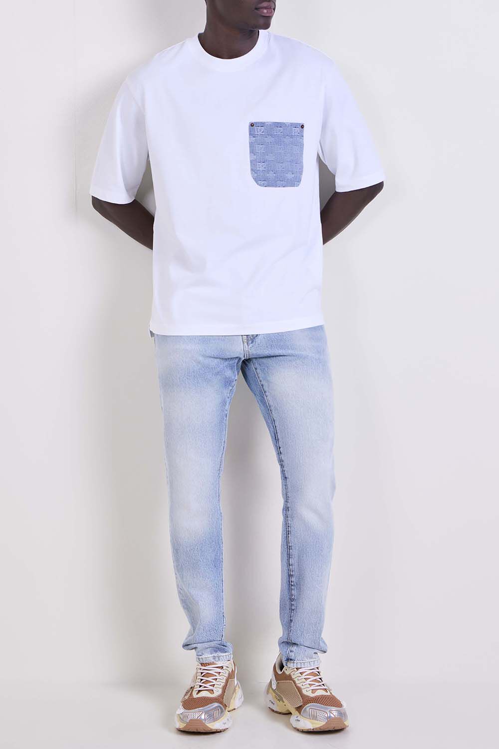 DSQUARED2 חולצת טי בגזרה משוחררת