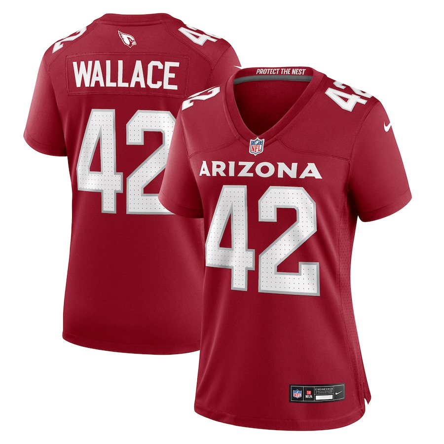 K'Von Wallace Arizona Cardinals Nike Women's Team Game Jersey -  Cardinal