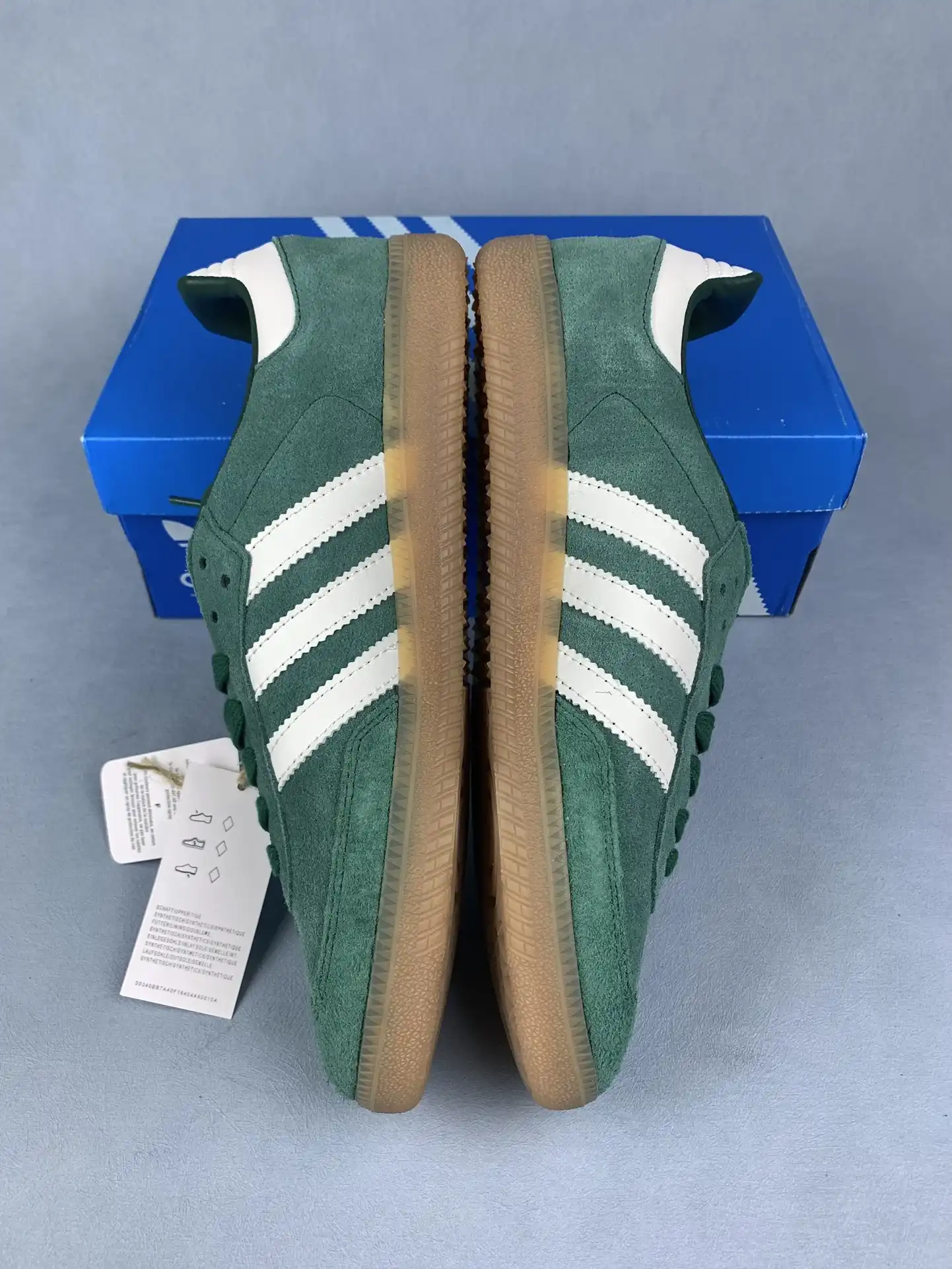 adidas Samba OG Collegiate Green Gum Shoes product photo from LabelPicks