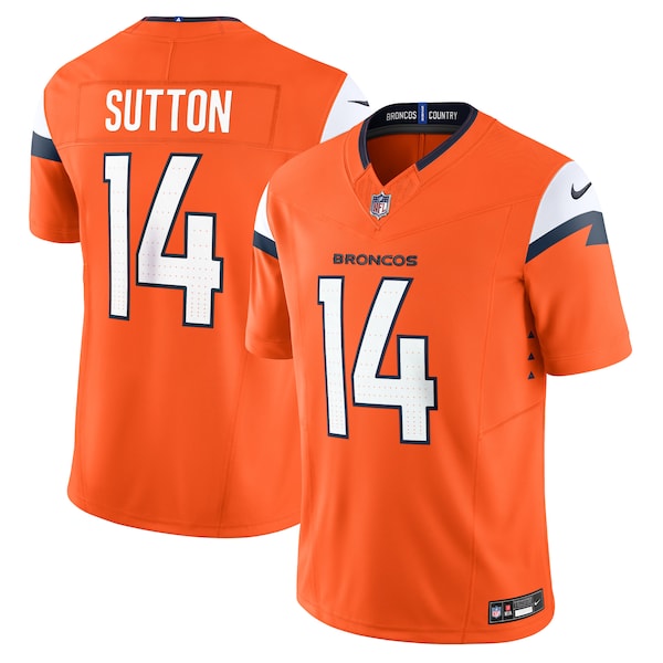 Courtland Sutton Denver Broncos Nike Vapor F.U.S.E. Limited Jersey - Orange