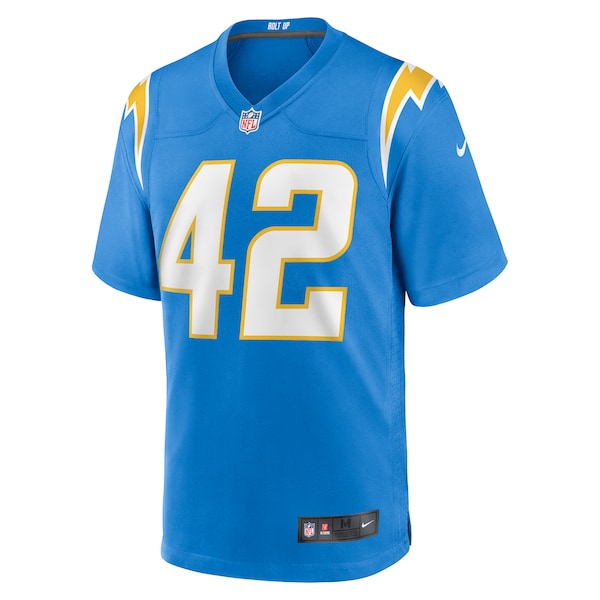 Elijah Dotson Los Angeles Chargers Nike Team Game Jersey -  Powder Blue