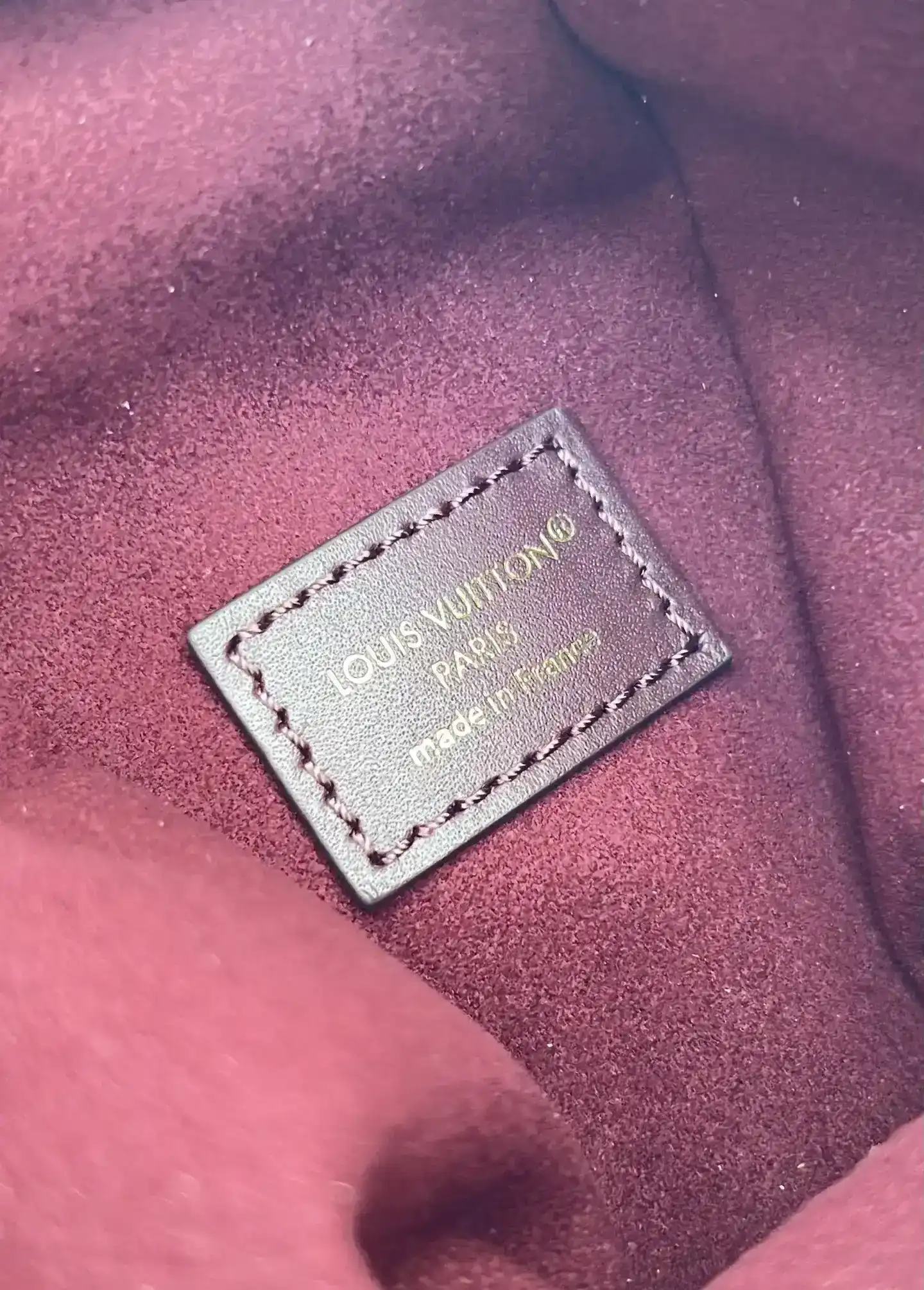 Louis Vuitton Red Canvas and Leather Top Handle Bag product photo from LabelPicks