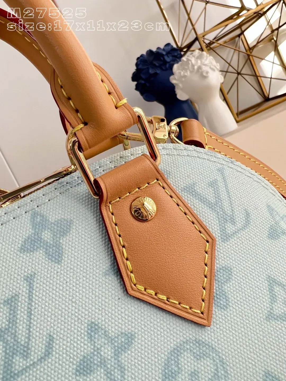 Louis Vuitton Canvas and Leather Alma Top Handle Bag product photo from LabelPicks