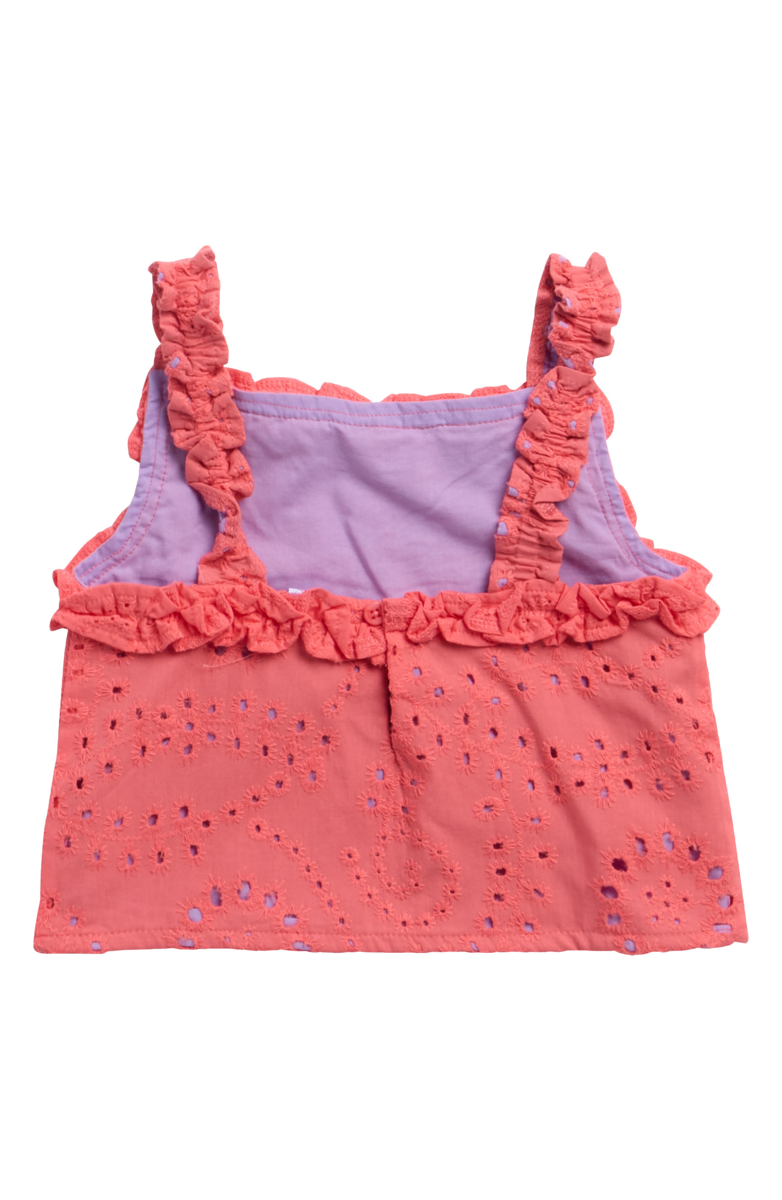 Splendid Kids' Poppy Cotton Eyelet Tank & Skirt Set