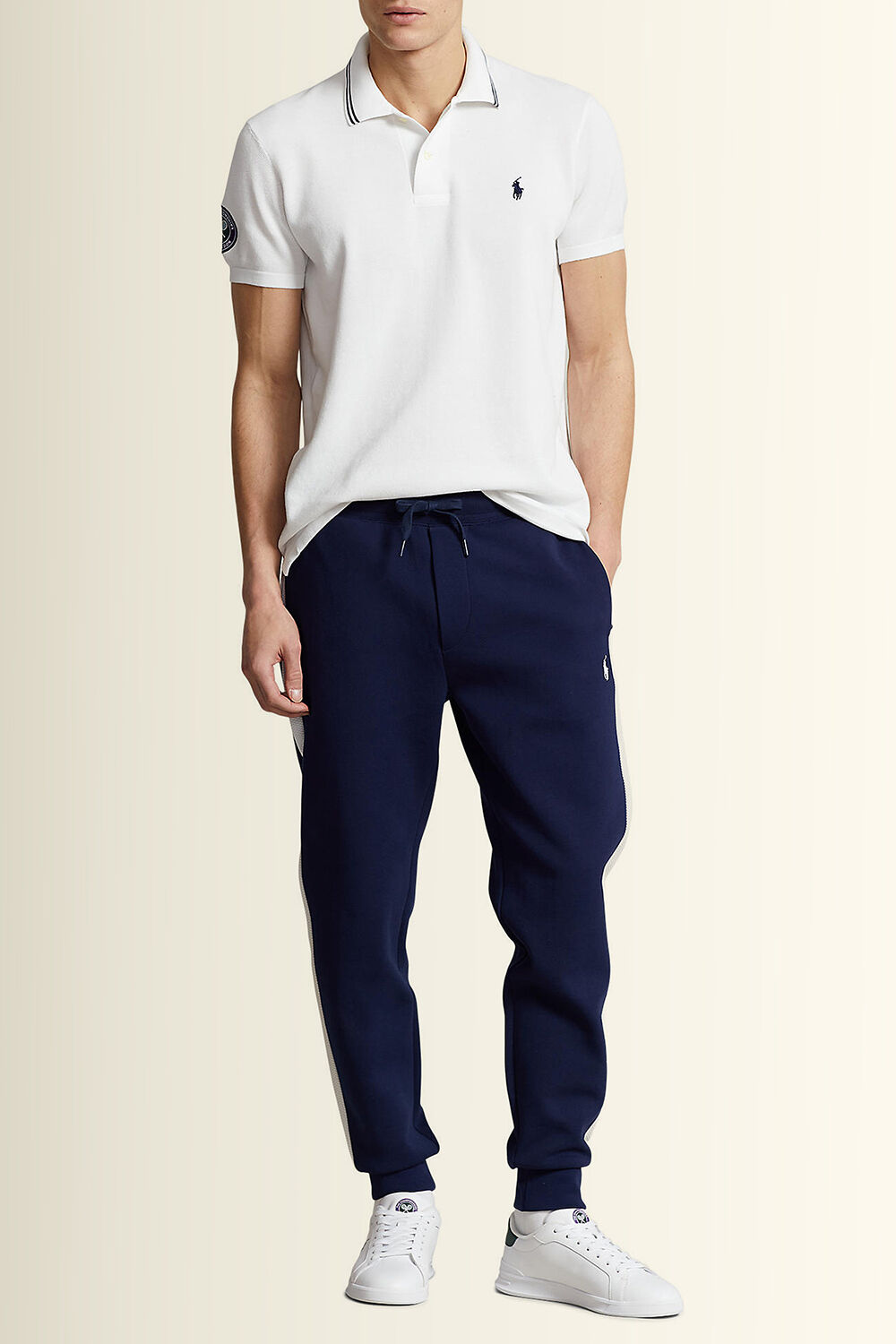 POLO RALPH LAUREN פולו רלף לורן X ווימבלדון מכנסי ג'וג