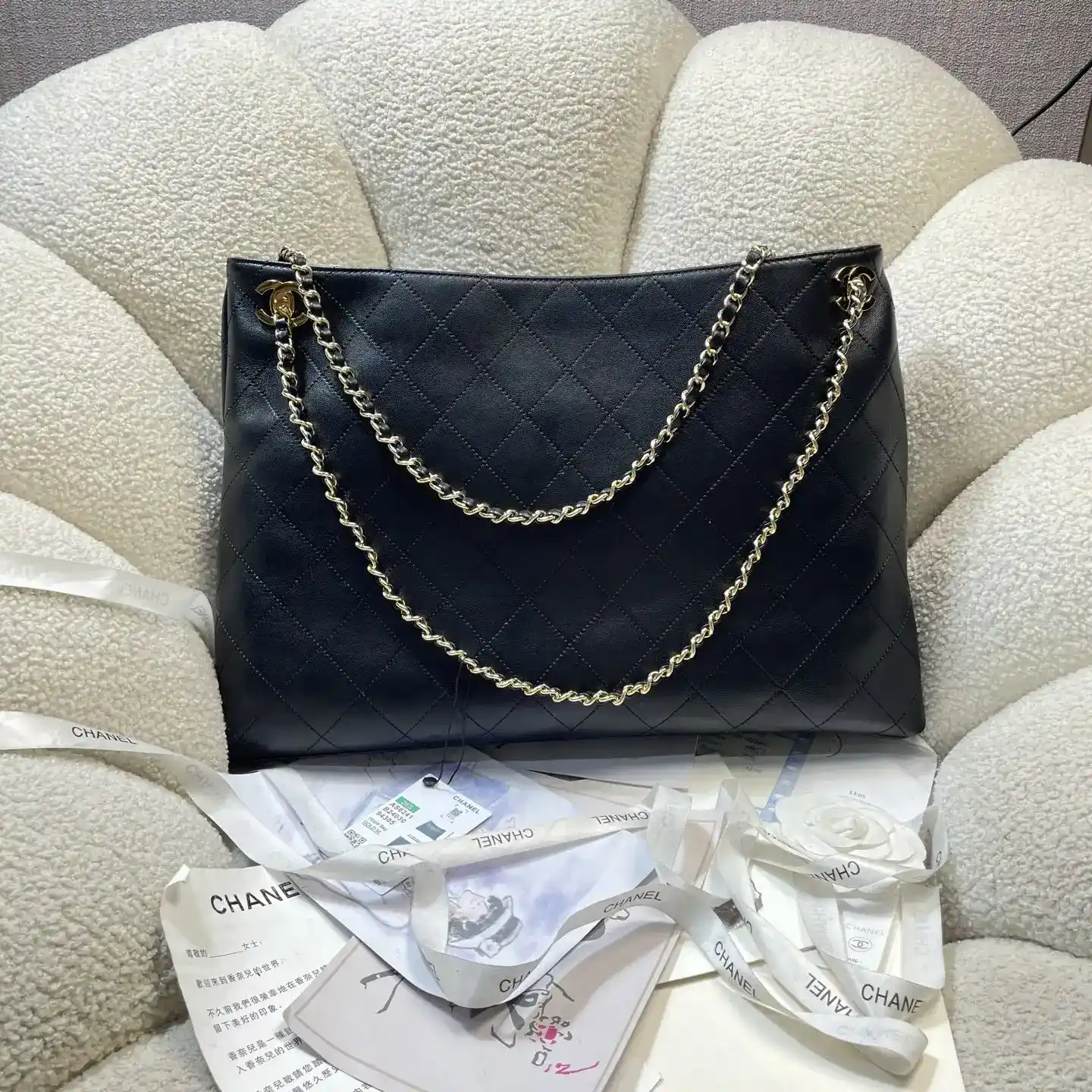 Chanel Quilted Leather Tote Bag product photo from LabelPicks