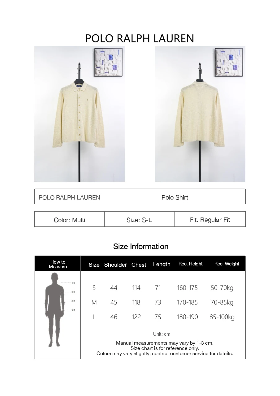 Ralph Lauren Beige Pony Embroidered Cotton Linen Polo Shirt product photo from LabelPicks