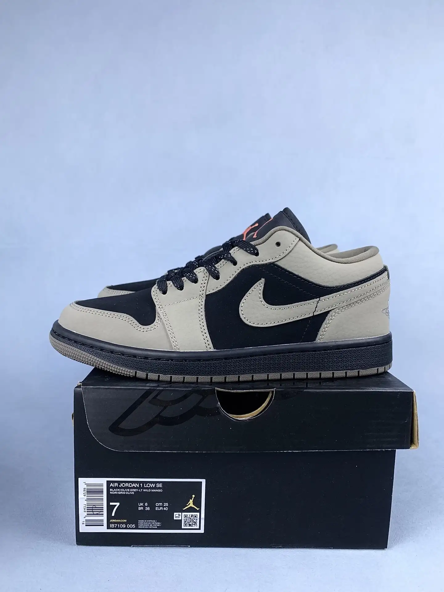 Air Jordan 1 Low SE 'Light Olive' Shoes product photo from LabelPicks