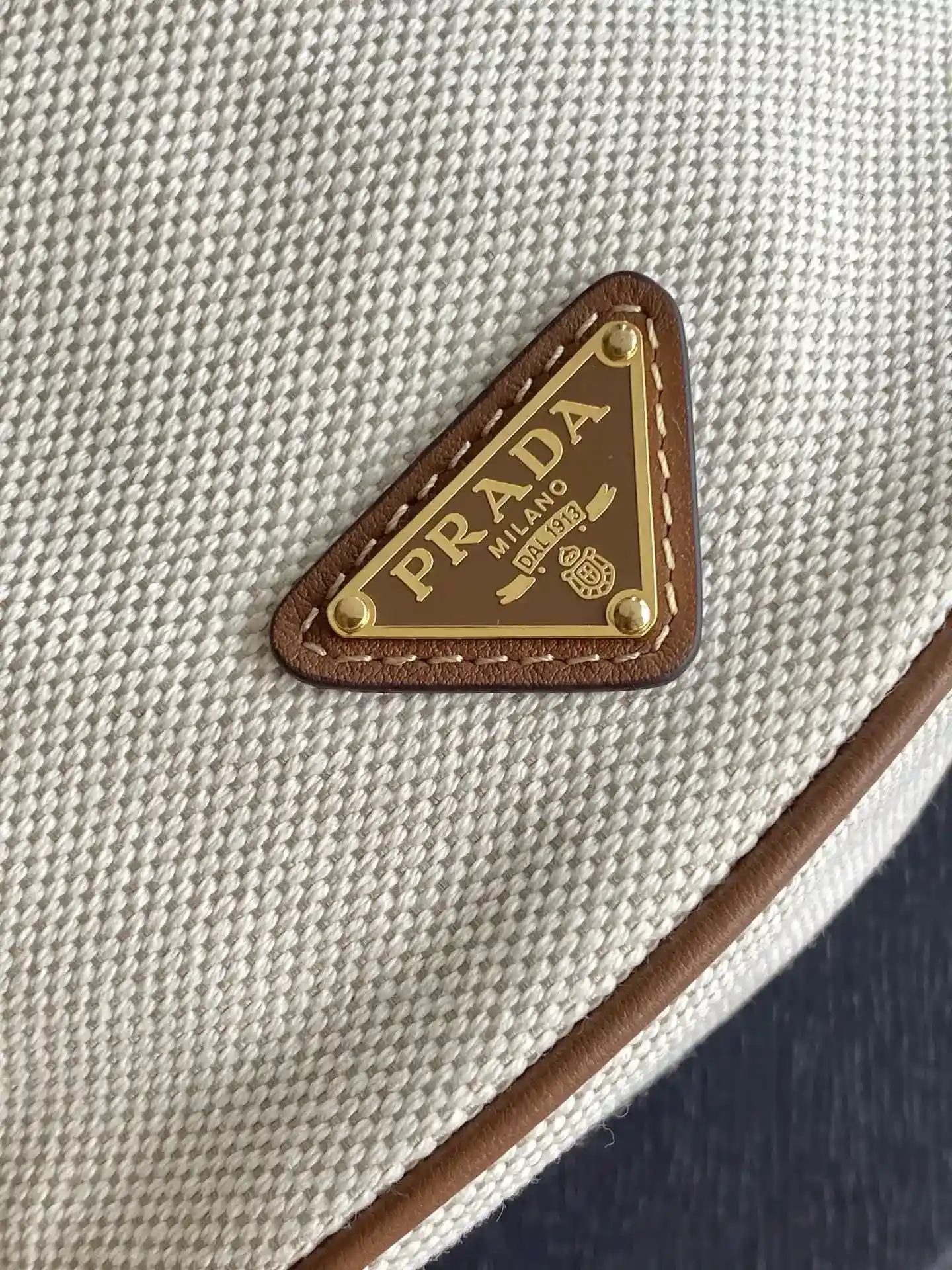 Prada Canvas and Leather Bucket Bag product photo from LabelPicks
