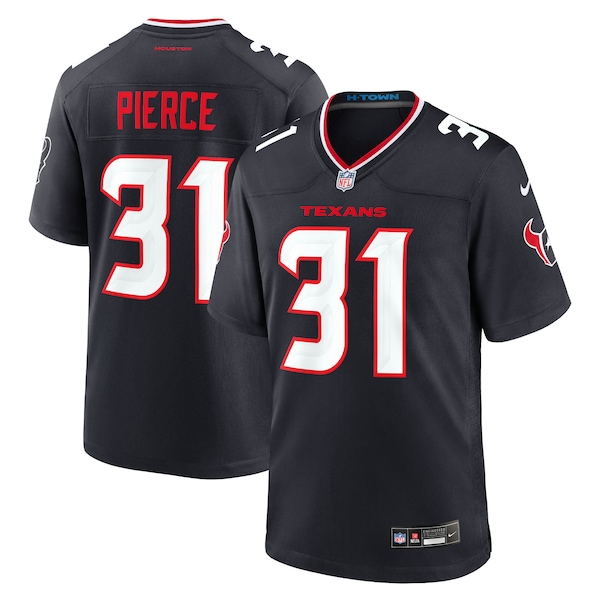 Dameon Pierce Houston Texans Nike Game Jersey - Navy/Red/White