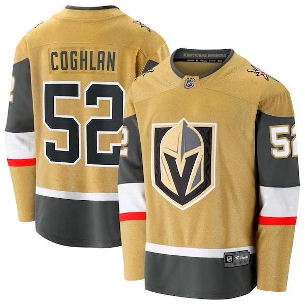 Dylan Coghlan Vegas Golden Knights  Home Breakaway Jersey - Gold