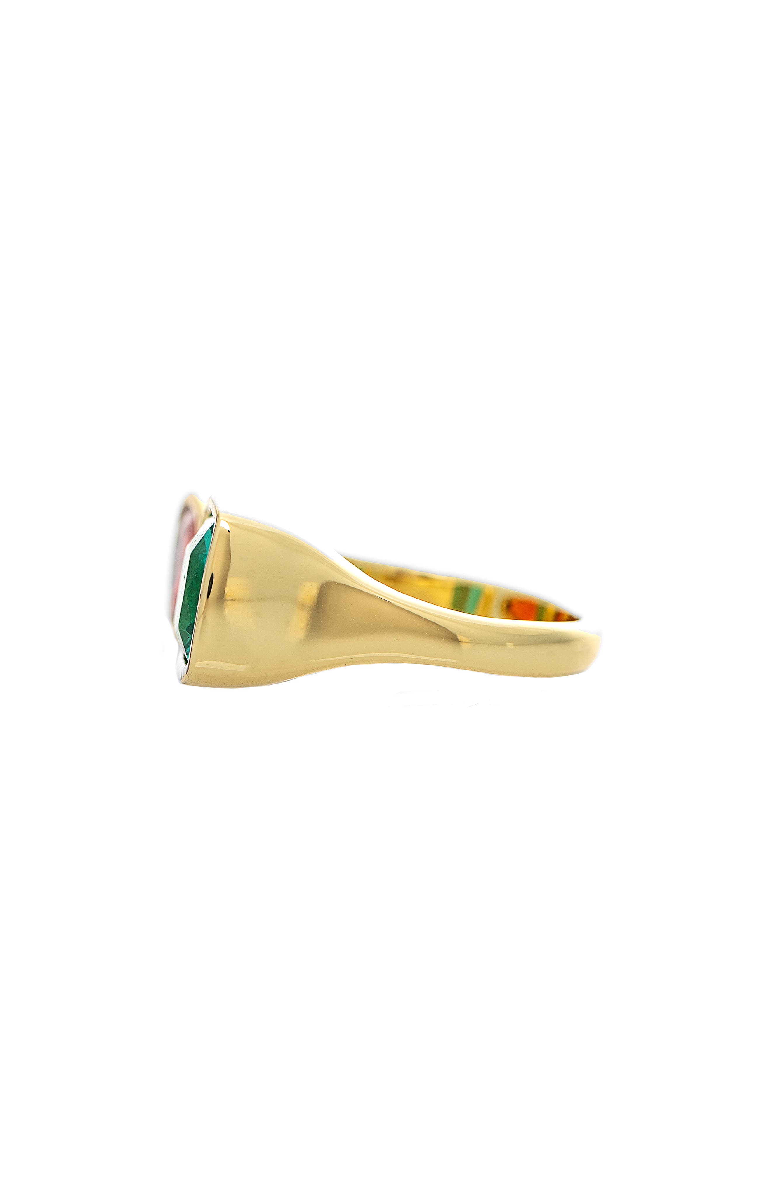 RIVKA FRIEDMAN Cubic Zirconia Toi Et Moi Ring