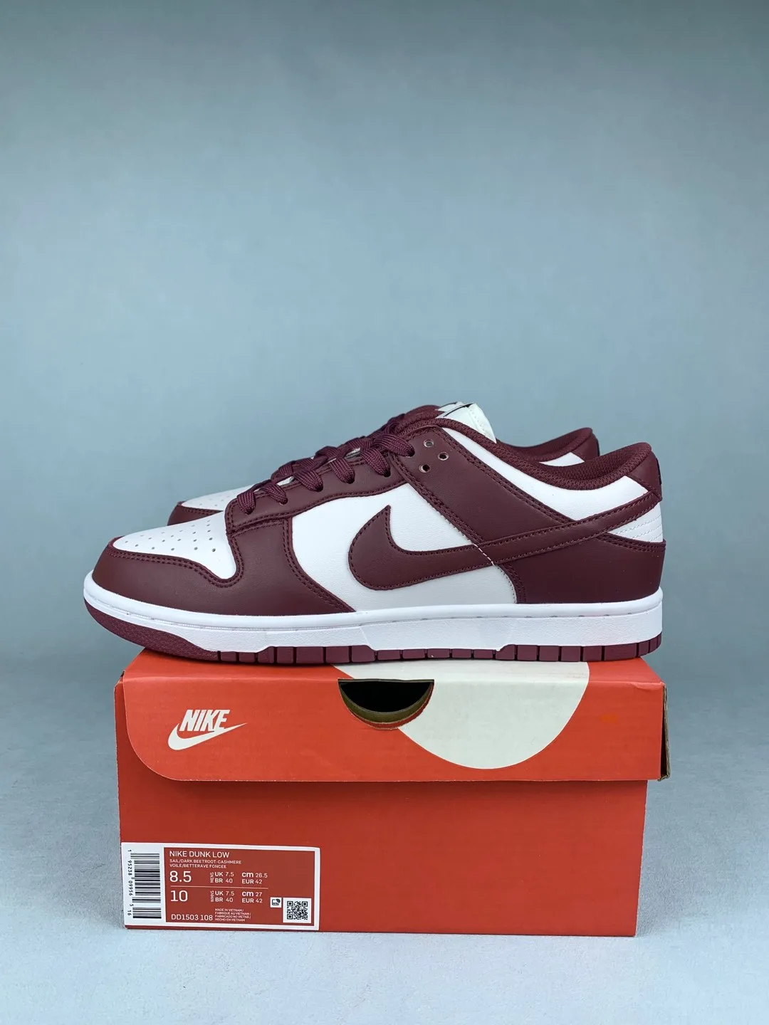 Nike Dunk Low 'Bordeaux' Shoes product photo from LabelPicks