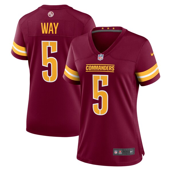 Tress Way Washington Commanders Nike Women's  Game Jersey -  Burgundy