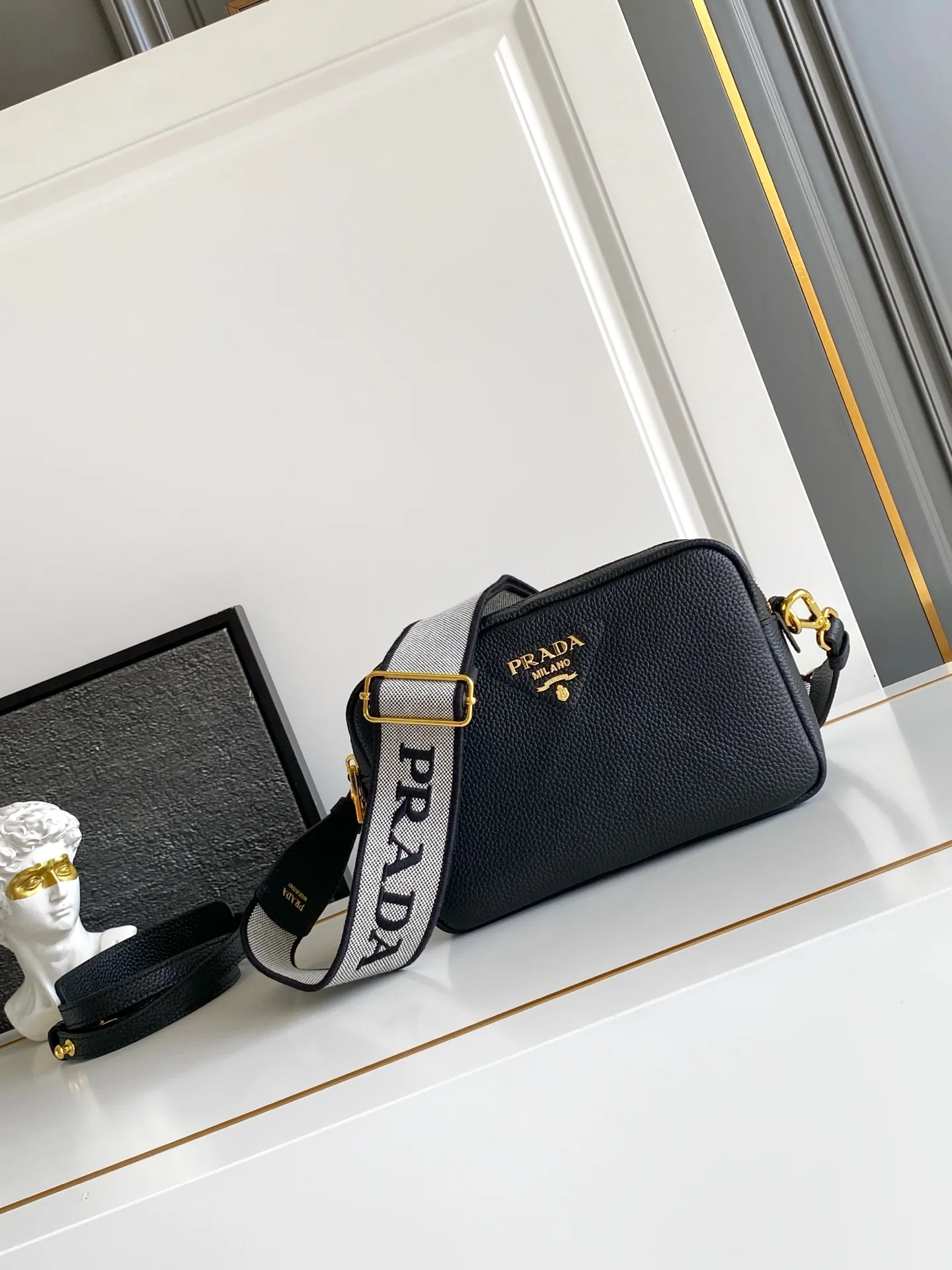 Prada Calfskin Shoulder Bag product photo from LabelPicks
