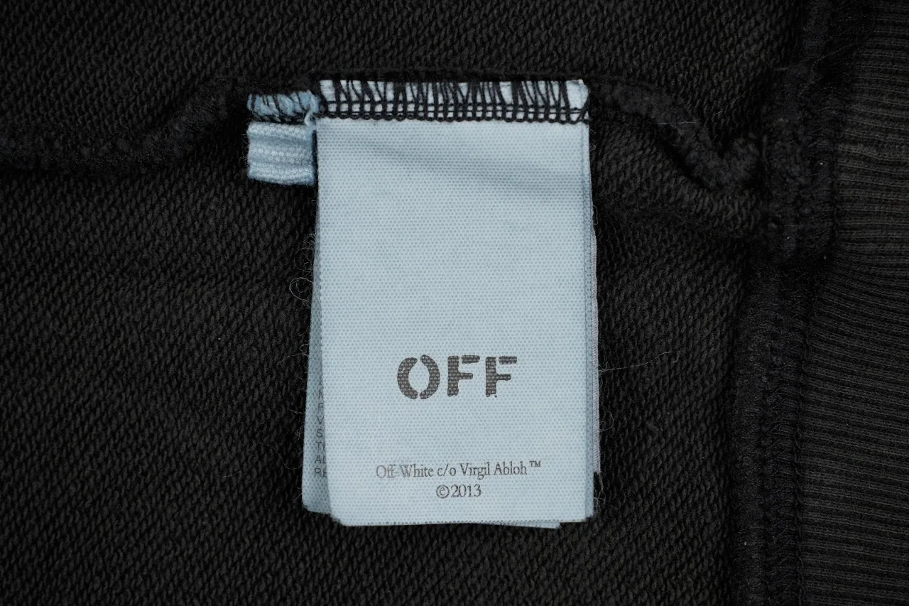 Off-White Black Saint Matthew and Angel Graphic Hoodie product photo from LabelPicks