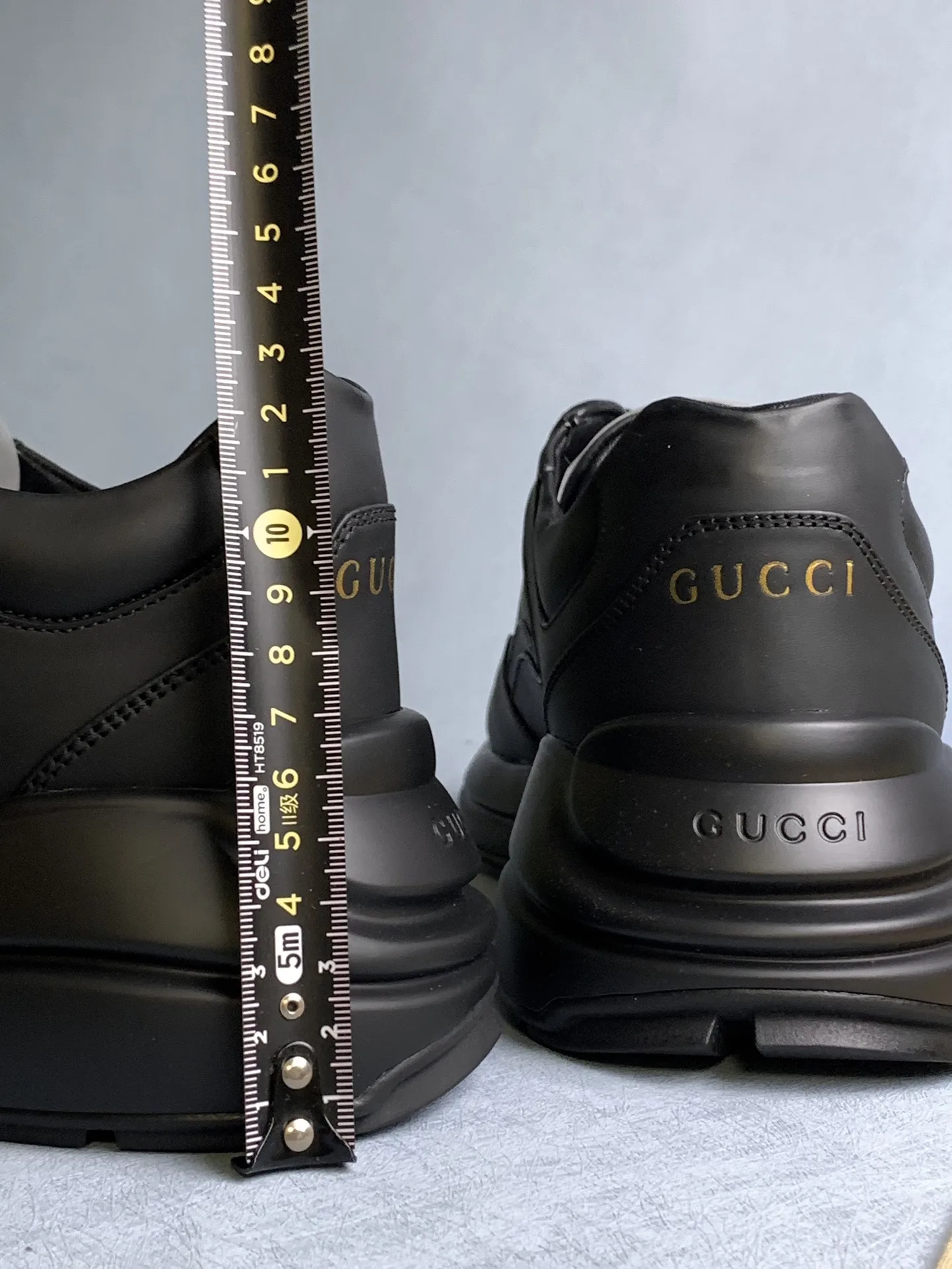 Gucci Rhyton leather sneaker product photo from LabelPicks