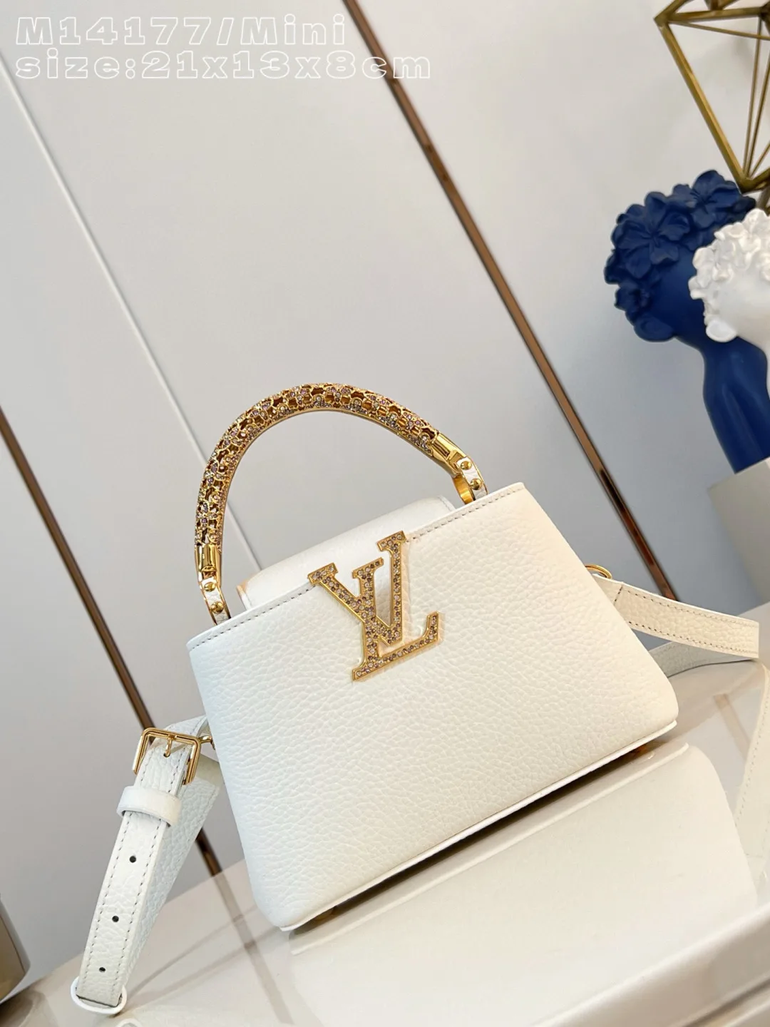 Louis Vuitton Capucines Calfskin Top Handle Bag product photo from LabelPicks
