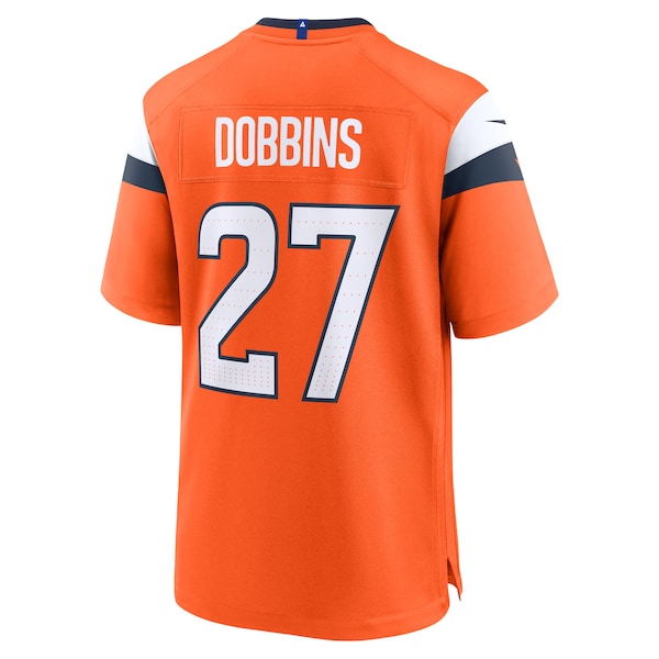 J.K. Dobbins Denver Broncos Nike Team Game Jersey -  Orange