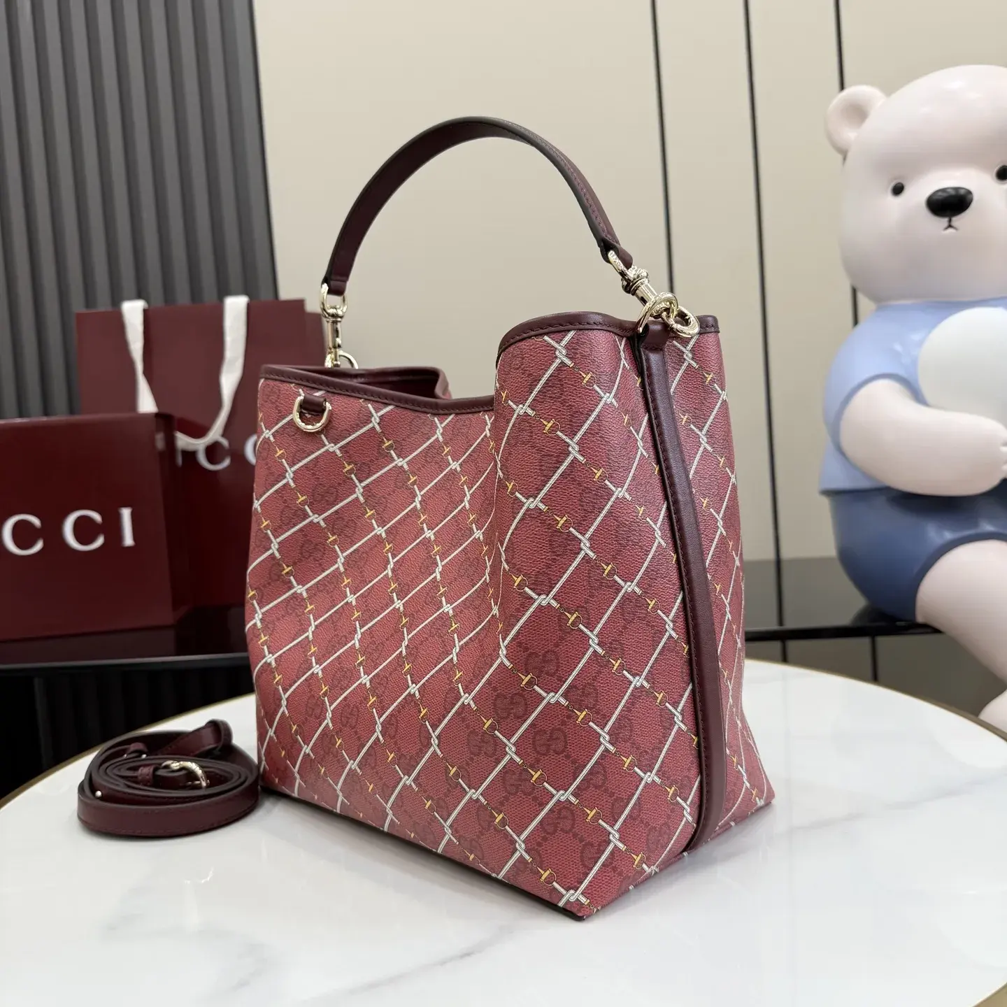 Gucci Structured Top Handle Bag product photo from LabelPicks