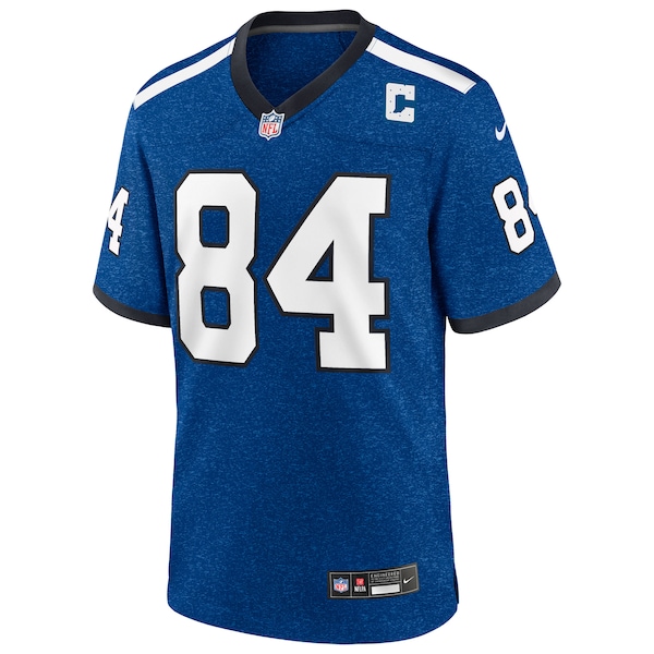 Tyler Warren Indianapolis Colts Nike Alternate 2 Indiana Nights Game Jersey -  Heather Royal