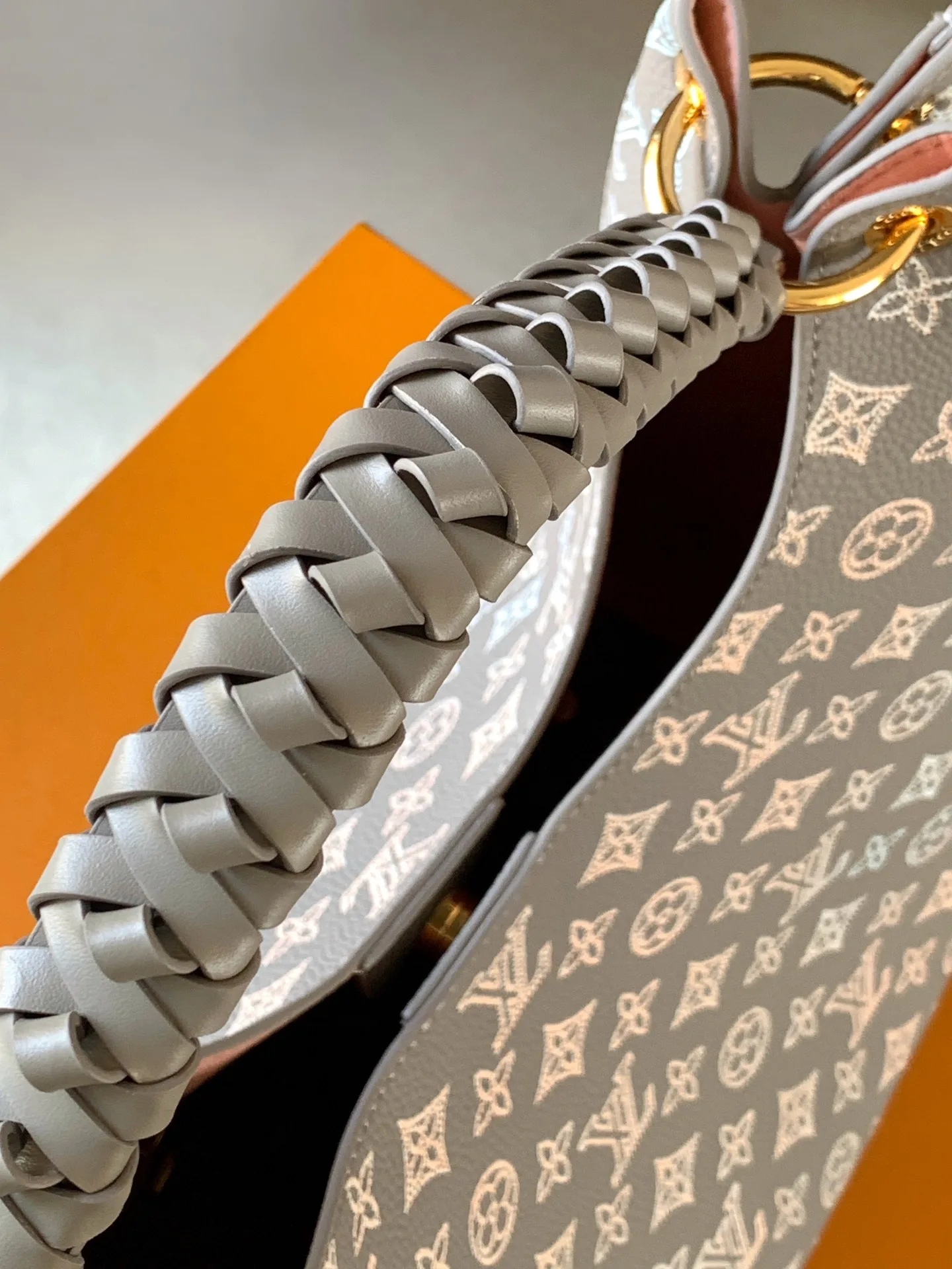 Louis Vuitton Black Woven Leather Hobo Bag product photo from LabelPicks