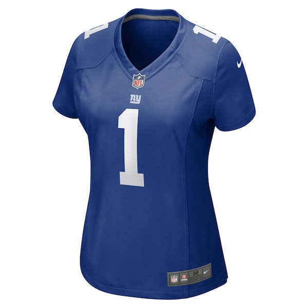 Abdul Carter New York Giants Nike Women's First Round Pick Game Jersey - Royal