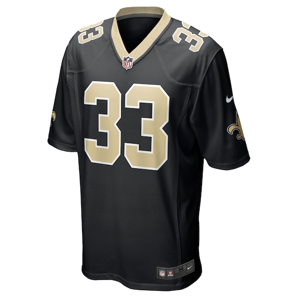 Kirk Merritt New Orleans Saints Nike Team Game Jersey -  Black