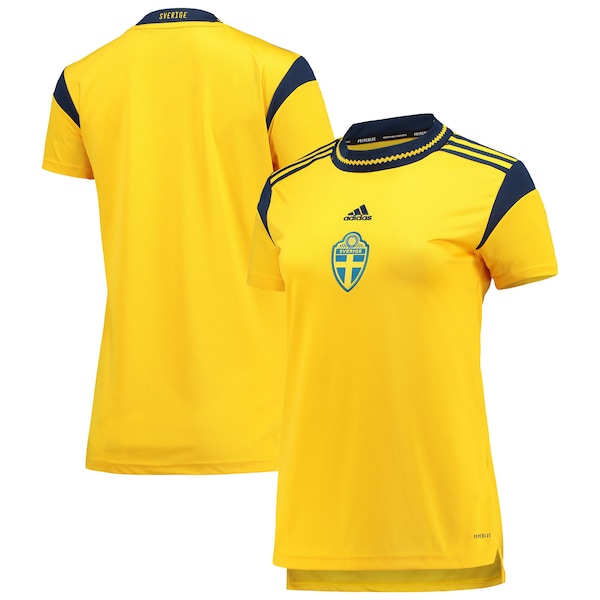 Sweden Women's National Team adidas Women's 2022 Replica Jersey - Yellow