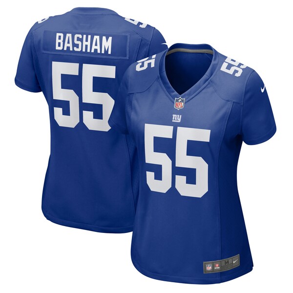 Boogie Basham New York Giants Nike Women's  Game Jersey -  Royal