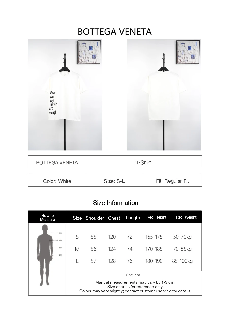 Bottega Veneta White Slogan Print T-Shirt product photo from LabelPicks