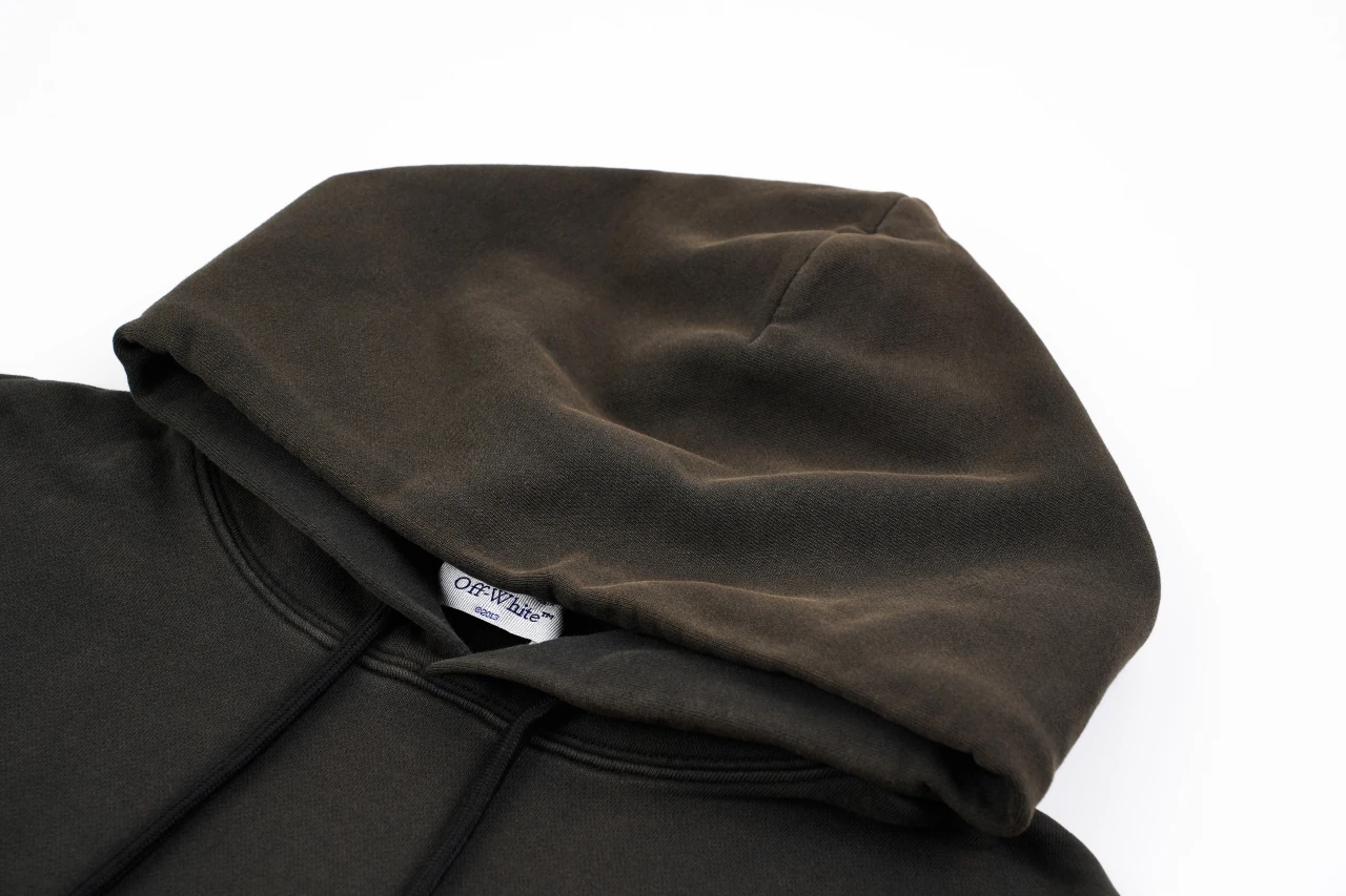 Off-White Black Front Madonna Painting Hoodie product photo from LabelPicks