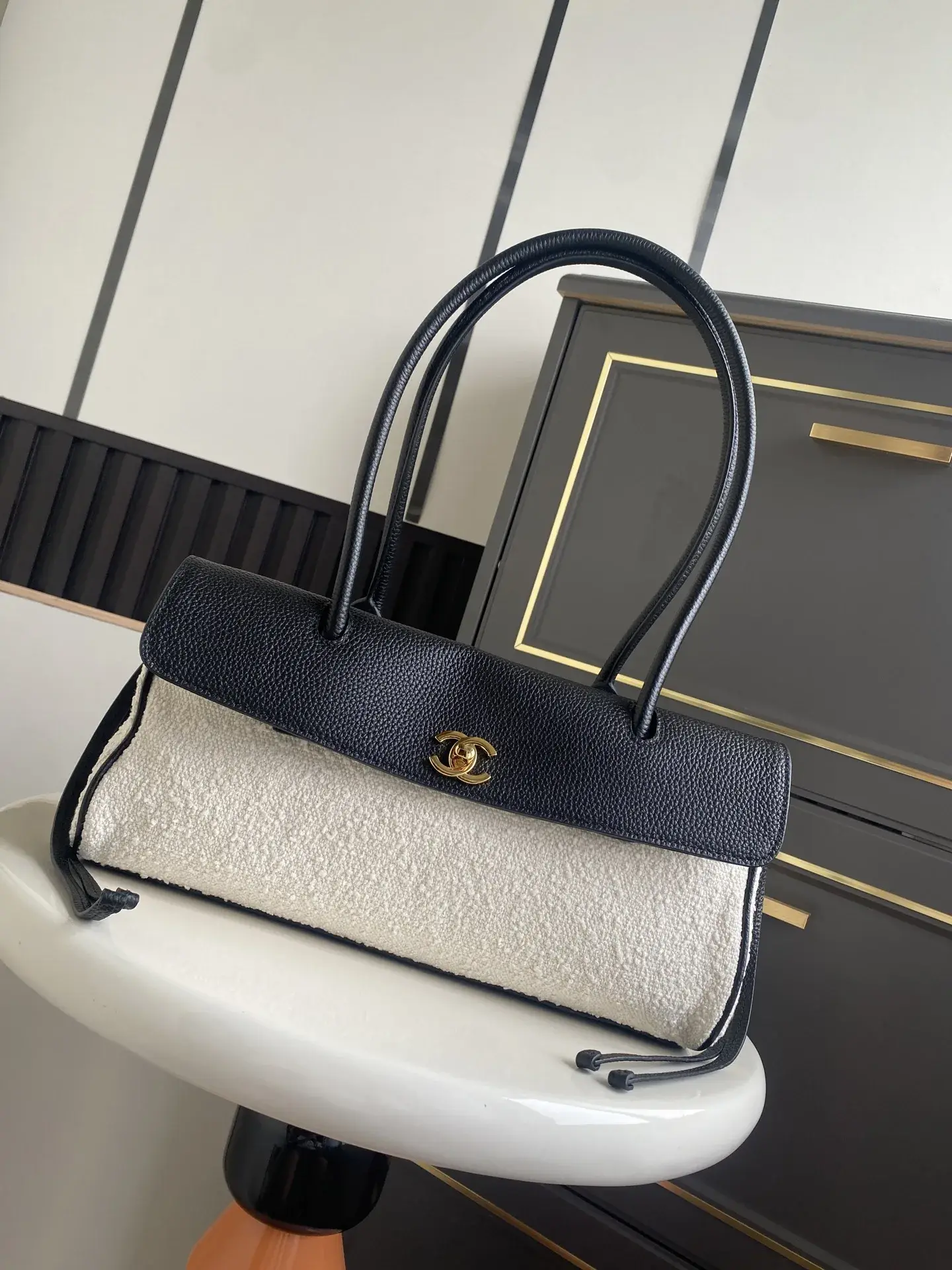Chanel Quilted Leather Top Handle Bag product photo from LabelPicks
