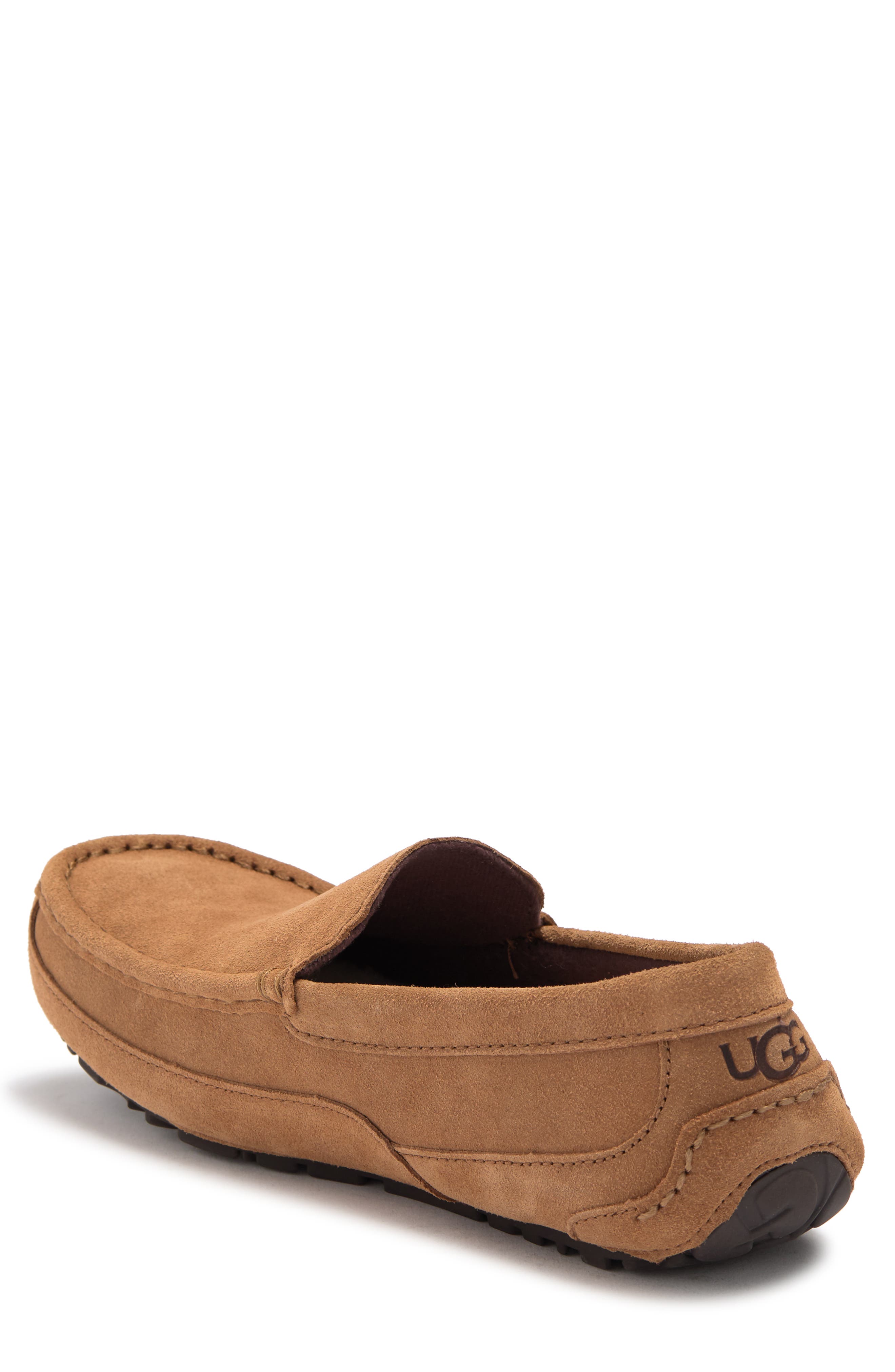 UGG® Alder Faux Shearling Lined Suede Slipper