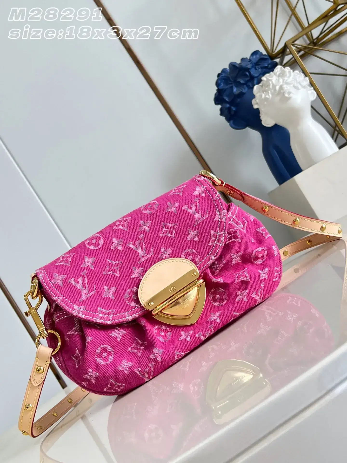 Louis Vuitton Denim Shoulder Bag product photo from LabelPicks